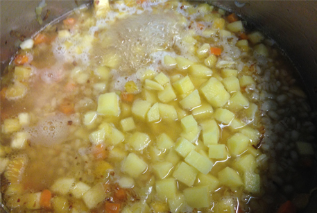 Куриный суп с картошкой – недорогой рецепт супа с перловкой