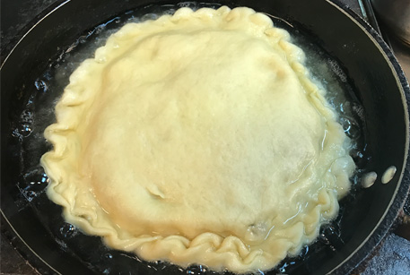 Пирог на сковороде – пошаговый рецепт пирога