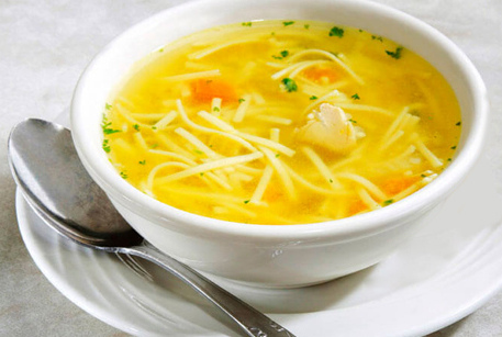 Рецепт приготовления куриного супа с вермишелью