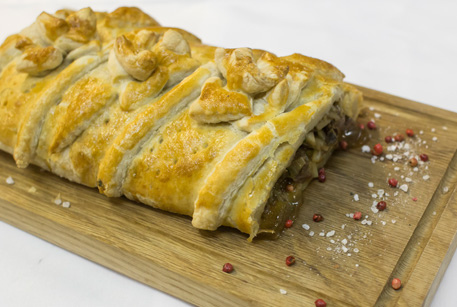 Мясной пирог «Хризантема» рецепт с фото пошаговый