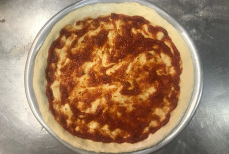 Рецепт пиццы - дрожжевая пицца в духовке