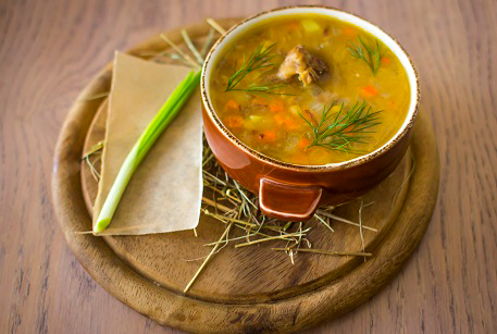 Гороховый суп - рецепт от шеф-повара с фото