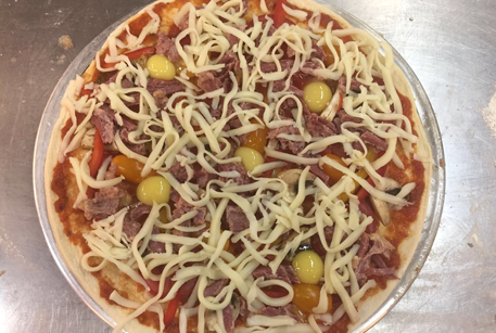 Рецепт пиццы с фото на тесте из кефира