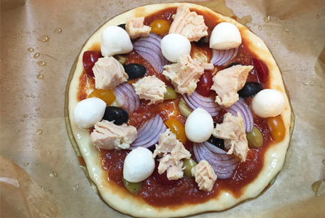 Вкуснейший и простой рецепт пиццы с ветчиной из мяса птицы Войсковой Спецрезерв