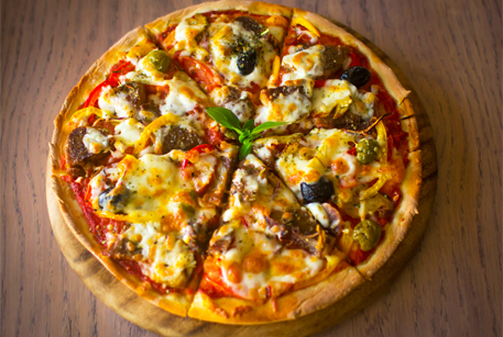 Пицца с языками рецепт с фото