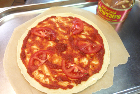 Рецепт пиццы в духовке
