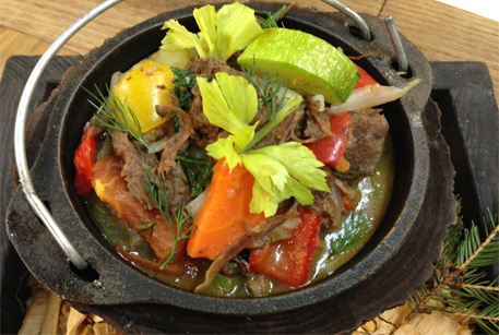 Рецепты с тушенкой: рагу из овощей с олениной тушеной Войсковой Спецрезерв