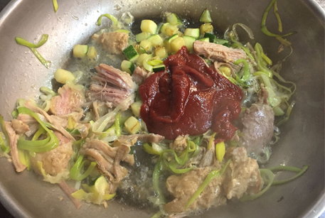Рецепт на сковороде: рагу с мясом и овощами