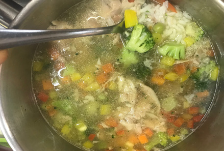 Рисовый суп с овощами рецепт с фото