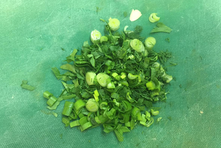 Овощной салат со сметаной по рецепту с ветчиной