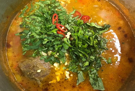 Суп харчо – рецепт с тушенкой