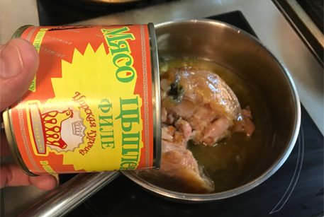 Вкусная тушенка из курицы для домашних рецептов