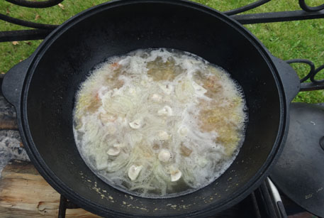 Рецепт с фото супа с курицей и грибами