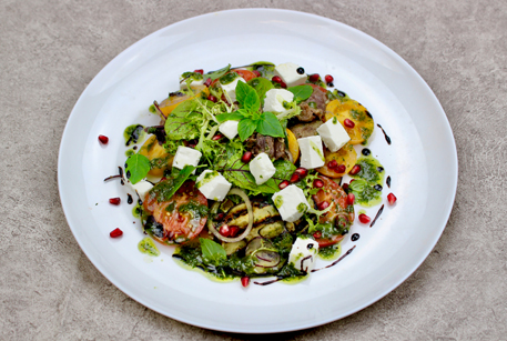 Теплый салат с бараниной – рецепт салата для праздничного стола